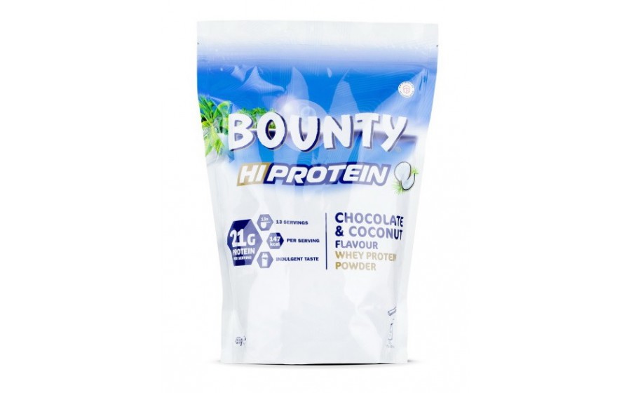 Bounty Hi Protein (455 g, chocolate & coconut)