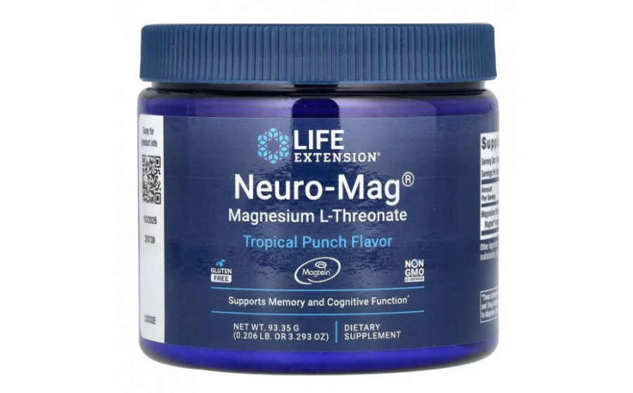 Life Extension Neuro-Mag Magnesium L-Threonate (93,35 g)