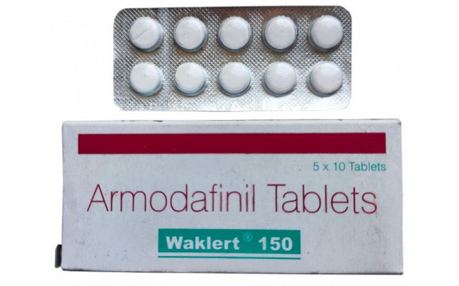 Waklert 150 Armodafinil Tablets 10 tablets