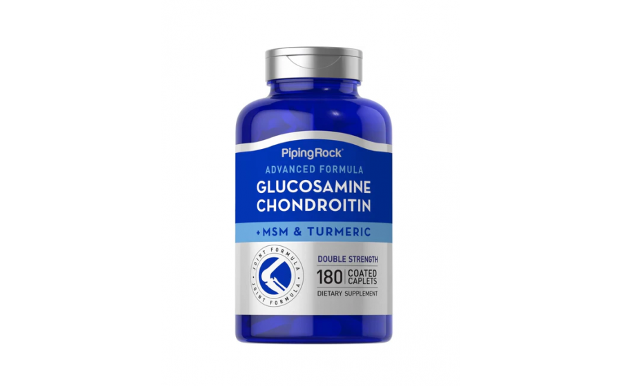 Piping Rock Glucosamine Chondroitin + MSM & Turmeric Double Piping Rock Glucosamine Chondroitin + MSM & Turmeric Double