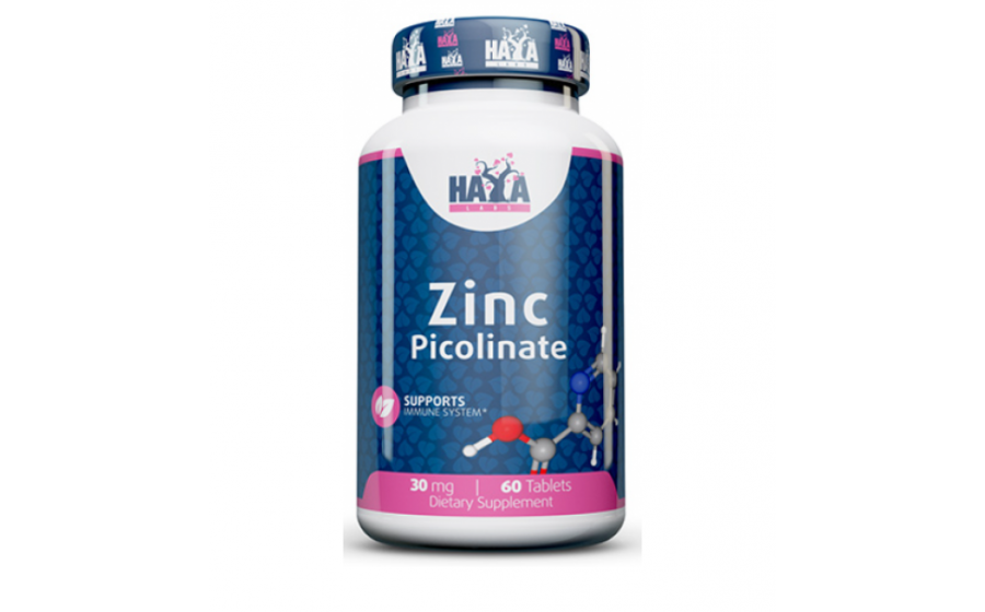 Haya Labs Zinc Picolinate 30 мг (60 tab)