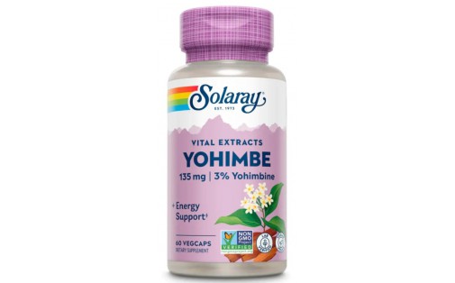 Solaray Guaranteed Potency Yohimbe Bark Extract (60 капсул)
