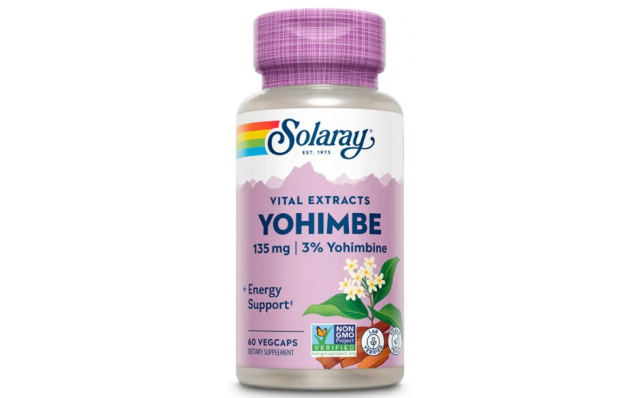 Solaray Guaranteed Potency Yohimbe Bark Extract (60 капсул) Solaray Guaranteed Potency Yohimbe Bark Extract (60 капсул)