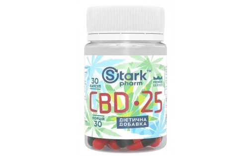 Stark Pharm CBD 25mg (30 caps)