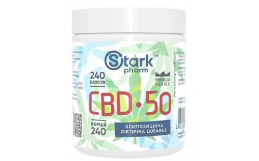 Stark Pharm CBD 50 mg 240 caps