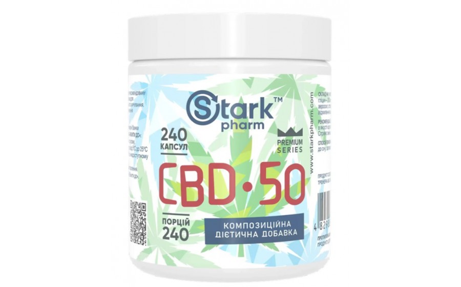 Stark Pharm CBD 50 mg 240 caps