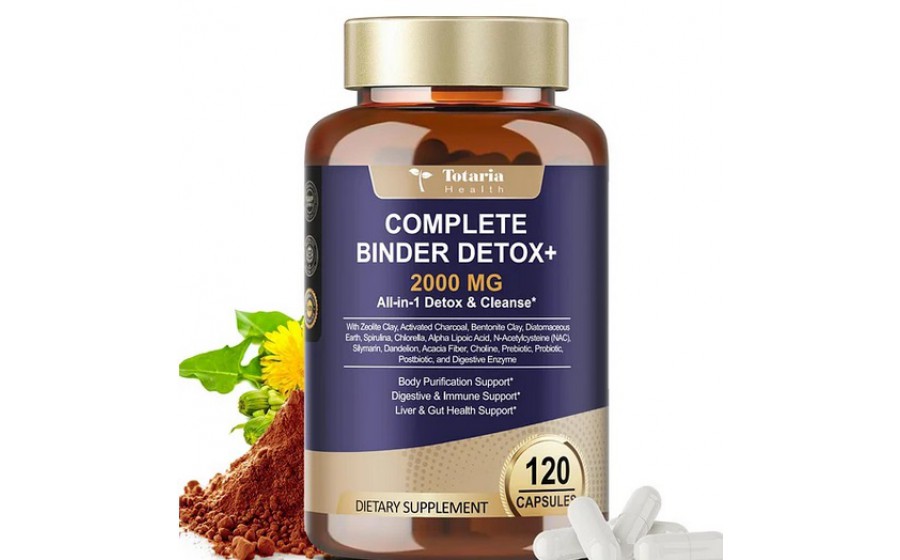 Totaria Health Complete Binder Detox+ (120 caps)