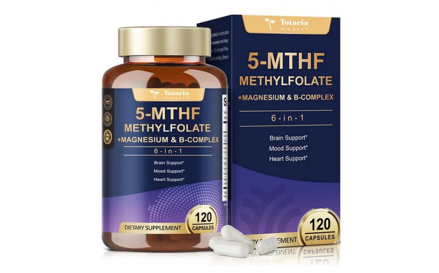 Totaria Health 5-MTHF Methylfolate 6-in-1 120 caps Totaria Health 5-MTHF Methylfolate 6-in-1 120 caps
