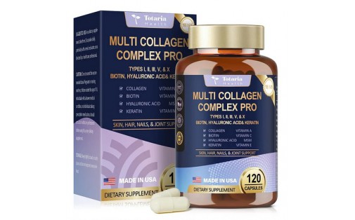 Totaria Health Multi Collagen Complex Pro 120 caps