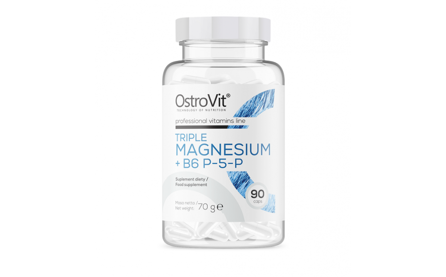 Ostrovit Magnesium Triple + B6 P-5-P (90 caps)