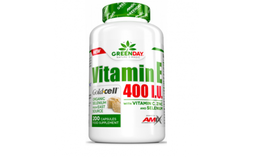 Amix GreenDay Vitamin E400 I.U. LIFE+ (200 caps)