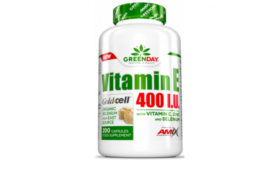 Amix GreenDay Vitamin E400 I.U. LIFE+ (200 caps)
