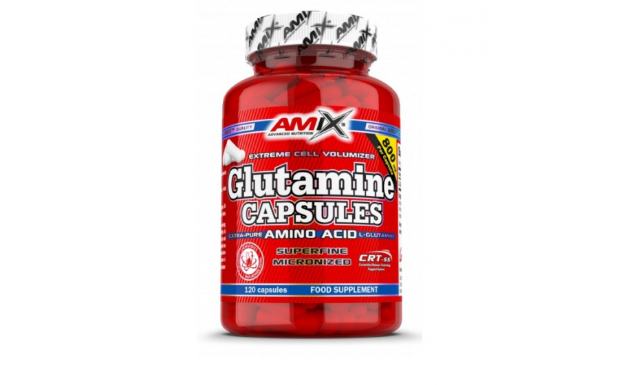 Amix L- Glutamine 800mg 120 caps Amix L- Glutamine 800mg 120 caps