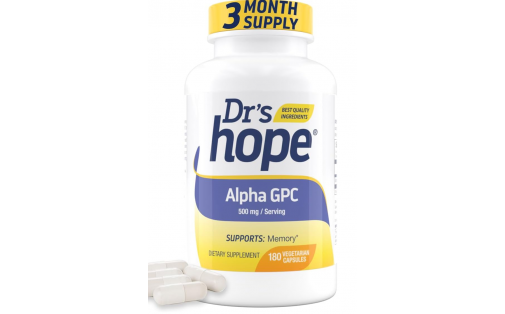 Dr's Hope Alpha GPC 500 мг (180 caps)