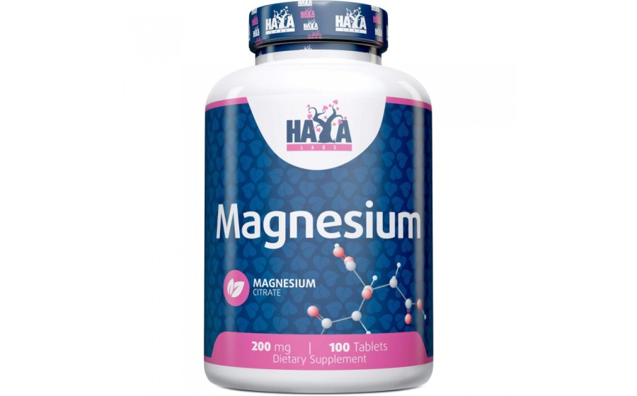 Haya Labs Magnesium Citrate 200 mg (100 tab)