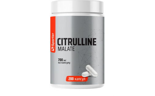 Sporter Citrulline Malate 700 мг - 200 капс