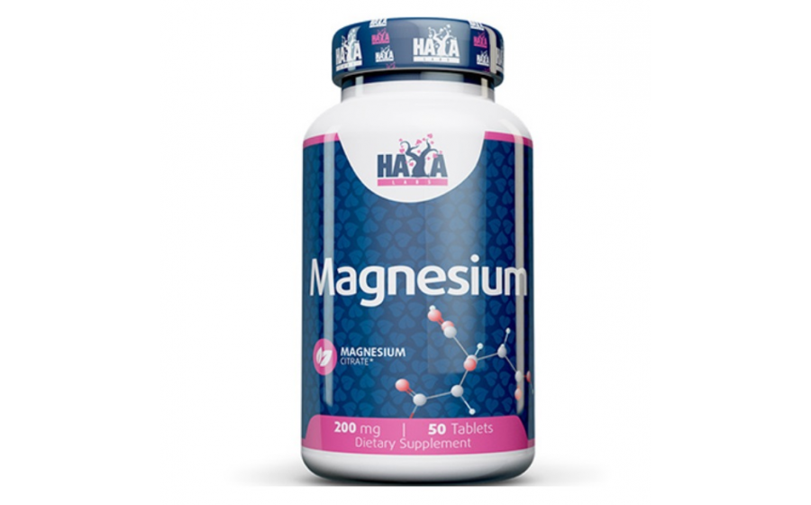 Haya Labs Magnesium Citrate 200 mg (50 tab)