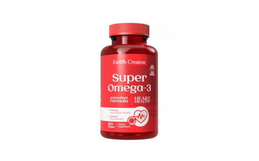 Earths Creation Super Omega-3 1000 (90 sofgels)