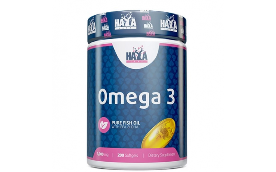 Haya Labs Omega 3 1000 mg (200 softgels)