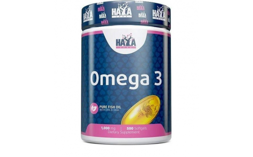 Haya Labs Omega 3 1000 mg (500 softgels)