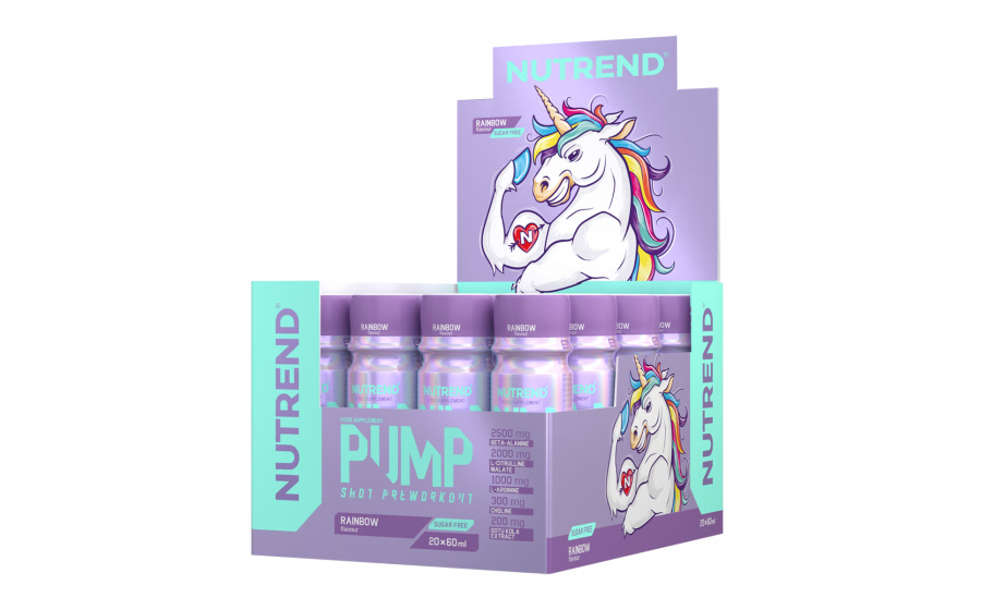 Nutrend PUMP SHOT (20x60ml rainbow)