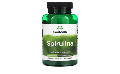 Swanson Spirulina 500 мг (180 tabs)