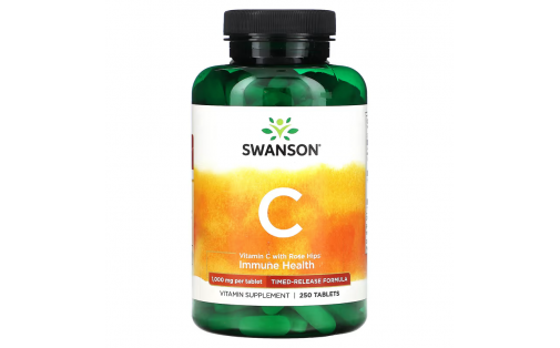 Swanson Vitamin C 100 мг 250 таб