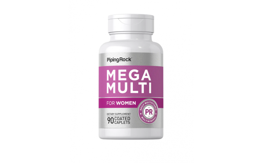 PipingRock Mega Multi For Woman 90 caplets