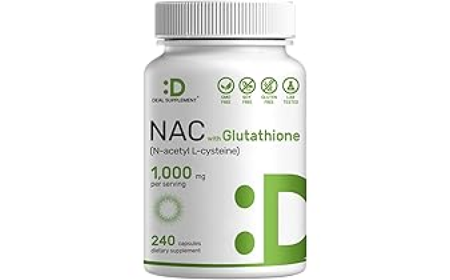 Deal Supplement NAC with Glutathione 1000 mg 240 caps