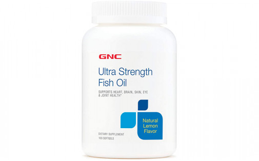 GNC Ultra Strenght Fish Oil 600 mg 100 caps