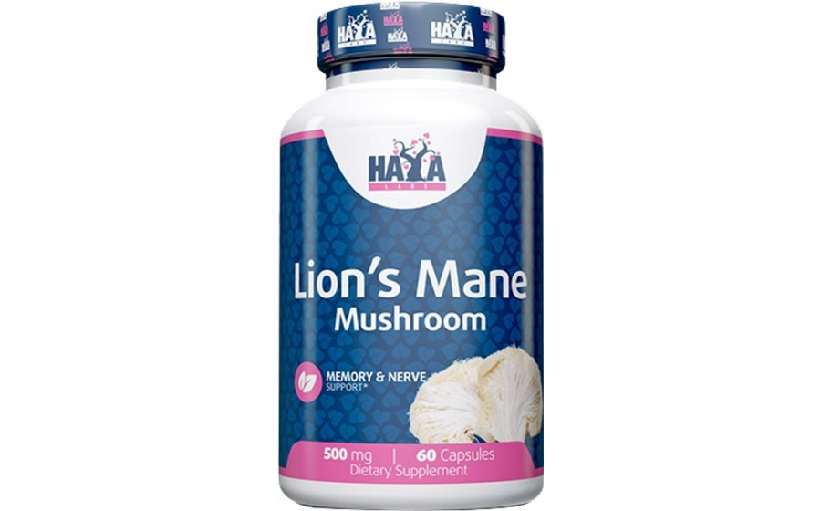 HAYA Lion's Mane Muschroom 500 mg 60 capsules