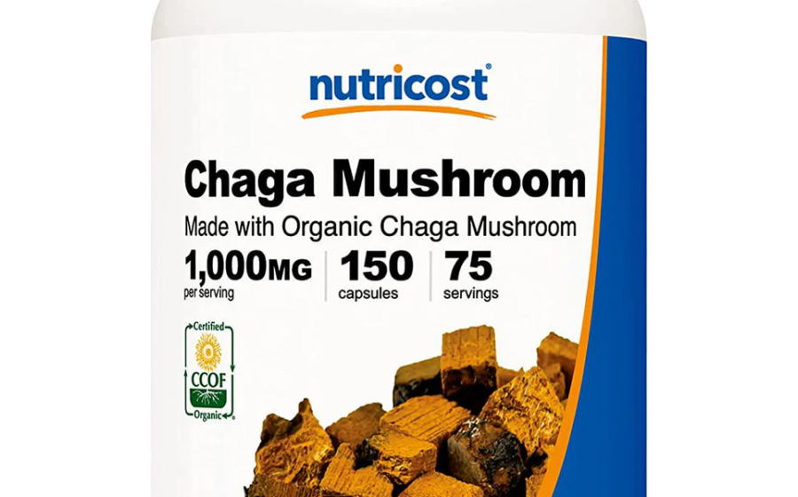 Nutricost Chaga Mushroom 1000 mg  150 capsules