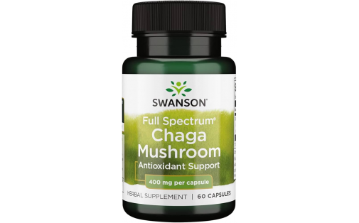 Swanson Chaga Mushroom 60 capsules