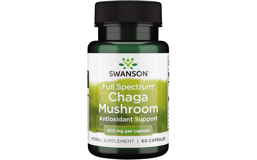 Swanson Chaga Mushroom 60 capsules