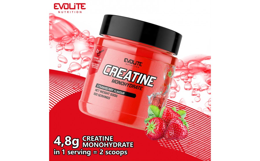 Evolite Nutrition Creatine Monohydrate 500 g Evolite Nutrition Creatine Monohydrate 500 g