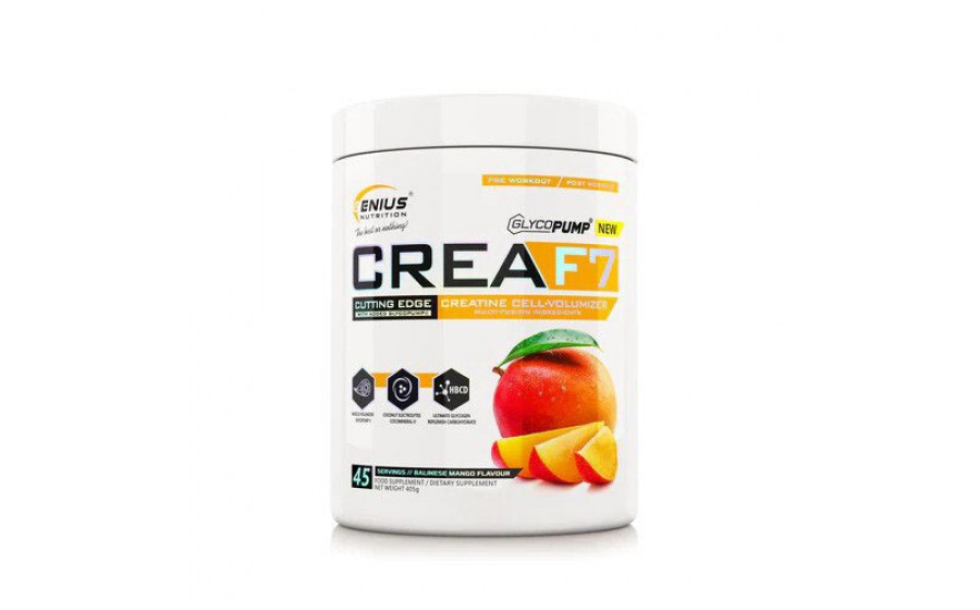 Genius Nutrition Crea F7 405 g Balinese Mango Genius Nutrition Crea F7 405 g Balinese Mango