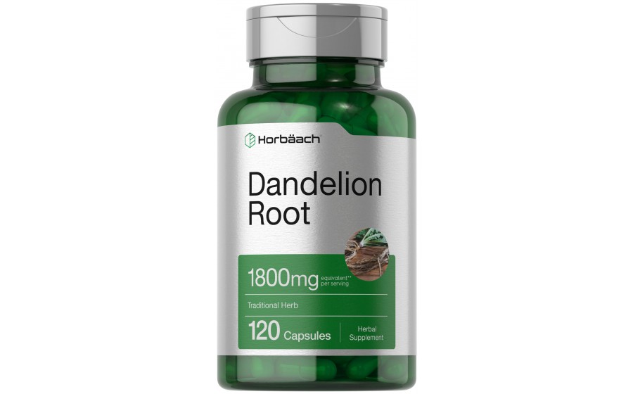 Horbaach Dandelion Root 1800 mg, 120 caps Horbaach Dandelion Root 1800 mg, 120 caps