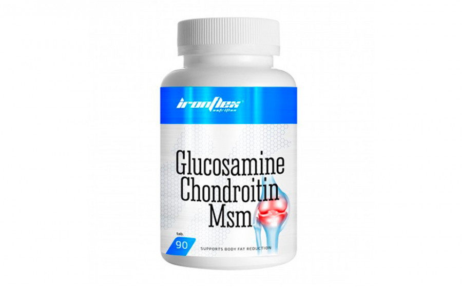 Iron Flex Glucosamine Chondroitin MSM 90 таб