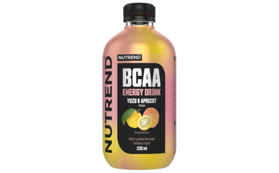 Nutrend BCAA Energy Drink (330 ml, yuzu & apricot) Nutrend BCAA Energy Drink (330 ml, yuzu & apricot)