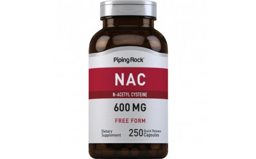 Piping Rock NAC N-Acetyl Cysteine 600 mg, 250 caps