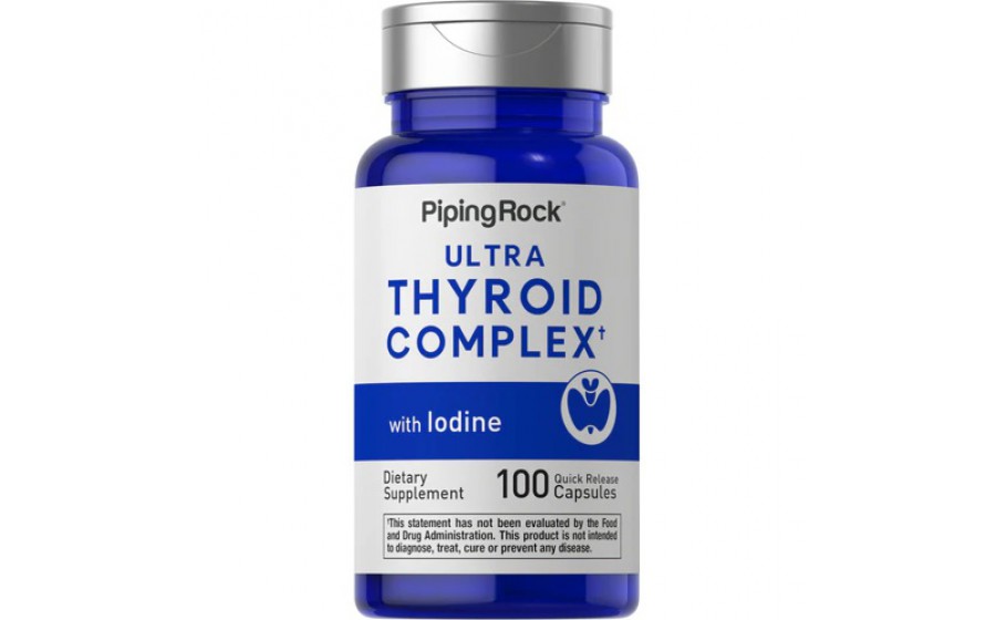 Piping Rock Ultraa Thyroid Complex with Iodine 100 caps Piping Rock Ultraa Thyroid Complex with Iodine 100 caps