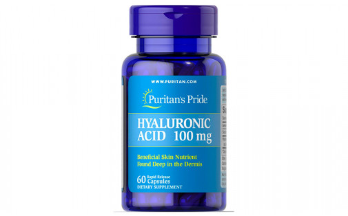 Puritan's Pride Hyaluronic Acid 100 мг 60 капс