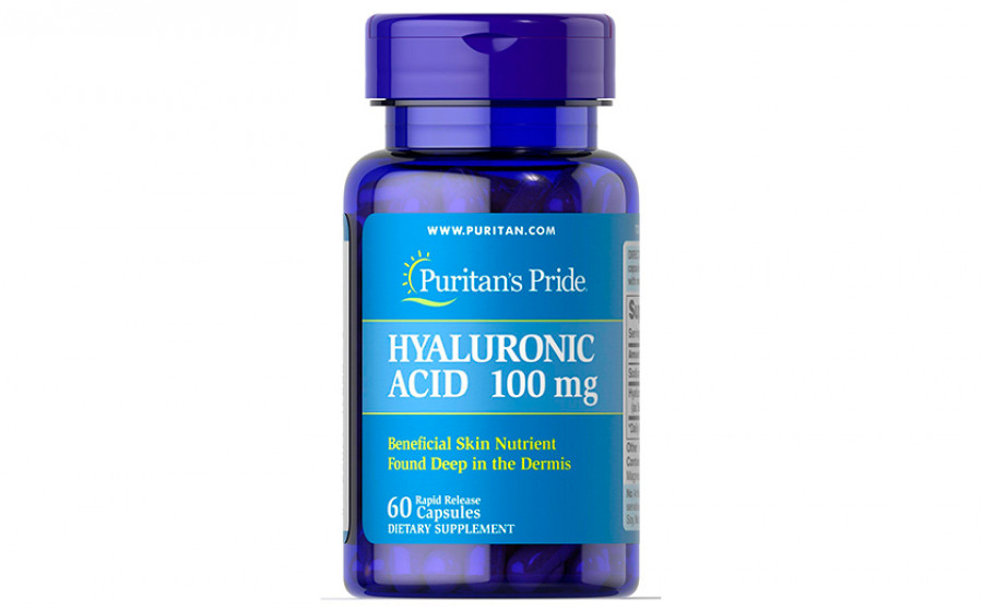 Puritan's Pride Hyaluronic Acid 100 мг 60 капс