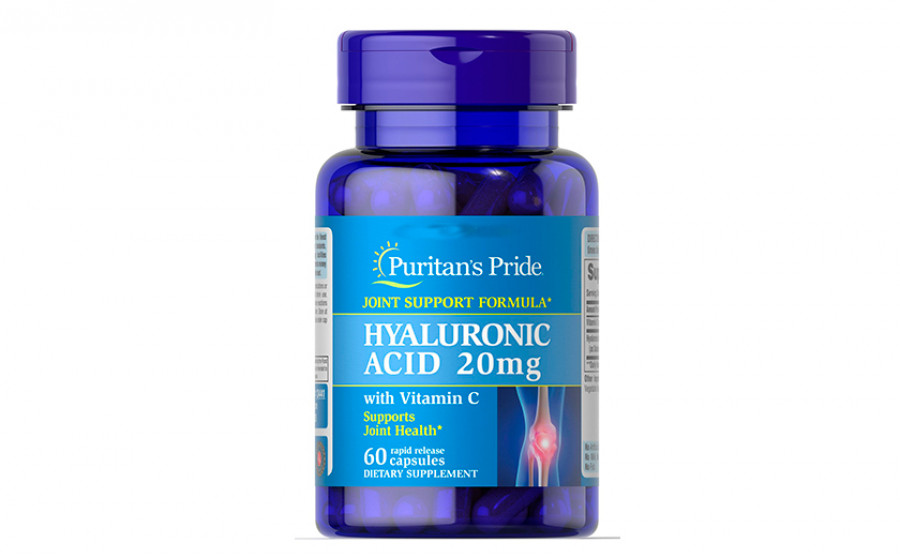 Puritan's Pride Hyaluronic Acid 20 mg 60 капс