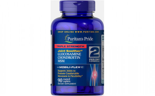 Puritan's Pride Triple Strength Glucosamine Chondroitin MSM 90 т