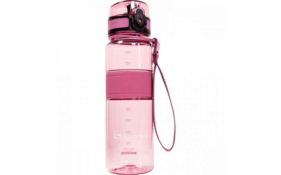 Sporter Tritan Water Bottle 500 ml Pink Sporter Tritan Water Bottle 500 ml Pink