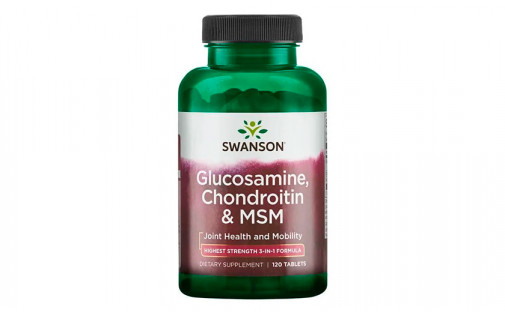 Swanson Glucosamine Chondroitin MSM 120 таб