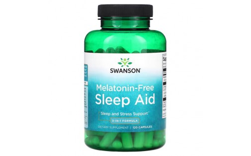 Swanson Melatonin-Free Sleep Aid 120 caps
