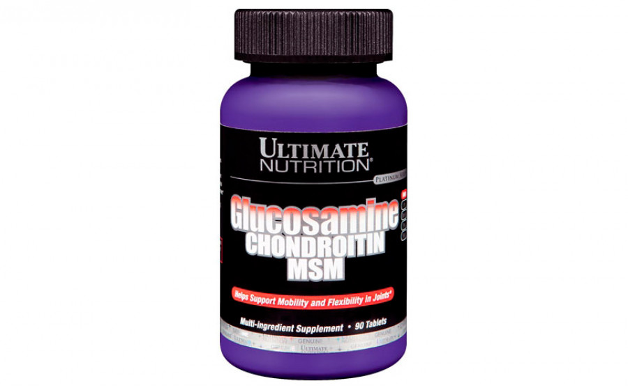 Ultimate Nutrition - Glucosamine Chondroitin & MSM - 90 таб