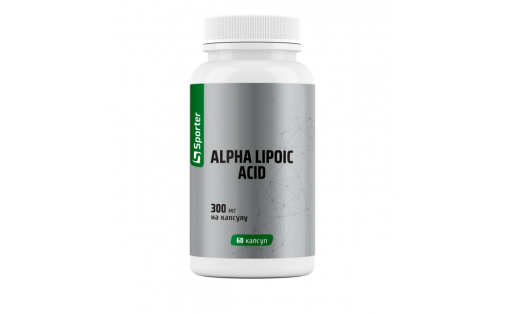 Sporter Alpha Lipoic Acid 300 mg 60 капсул